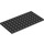 LEGO Black Deska 6 x 12 (3028)