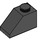 LEGO Black Sklon 1 x 2 (45°) (3040 / 6270)