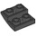LEGO Black Sklon 2 x 2 x 0.7 Zakřivený Převrácený (32803)