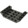 LEGO Black Sklon 4 x 6 (45°) Dvojitý Převrácený s Open Centrum se 3 otvory (30283 / 60219)