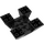 LEGO Black Sklon 6 x 6 x 2 (65°) Převrácený Quadruple (30373)