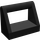 LEGO Black Dlaždice 1 x 2 s Rukojeť (2432)