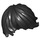 LEGO Black Tousled Vlasy zametl doleva (18226 / 87991)