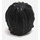 LEGO Black Tousled Vlasy zametl doleva (18226 / 87991)