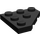 LEGO Black Klín Deska 3 x 3 Roh (2450)