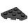 LEGO Black Klín Deska 3 x 3 Roh (2450)