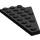LEGO Black Klín Deska 4 x 8 Křídlo Levá se spodním zářezem (3933)