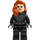 LEGO Černá Widow s Středně dlouhé vlasy a Printed Paže Minifigurka