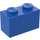 LEGO Blue Kostka 1 x 2 bez spodní trubky (3065 / 35743)
