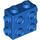LEGO Blue Kostka 1 x 2 x 1.6 s Postranní a Konec Study (67329)