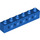 LEGO Blue Kostka 1 x 6 s dírami (3894)