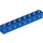 LEGO Blue Kostka 1 x 8 s dírami (3702)