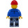 LEGO Modrá City Minifigurka