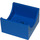 LEGO Blue Kontejner Box 4 x 4 x 2 s Hollowed-Out Semi-Kruh (4461)