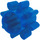 LEGO Blue Ozubené kolo s 8 Zuby Typ 1 (3647)