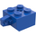 LEGO Blue Závěs Kostka 2 x 2 Zamykání s 1 Finger Vertikální s otvorem pro nápravu (30389 / 49714)