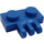 LEGO Blue Závěs Deska 1 x 2 s 3 Stubs (2452)