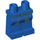 LEGO Blue Minifigure Boky a nohy s Dark Modrá Sash (3815 / 93741)
