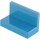 LEGO Blue Panel 1 x 2 x 1 s hranatými rohy (4865 / 30010)