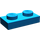 LEGO Blue Deska 1 x 2 (3023 / 28653)