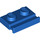 LEGO Blue Deska 1 x 2 s Dveře Rail (32028)