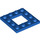 LEGO Blue Deska 4 x 4 s 2 x 2 Open Centrum (64799)