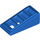 LEGO Blue Sklon 1 x 2 x 0.7 (18°) s Mřížka (61409)