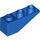 LEGO Blue Sklon 1 x 3 (25°) Převrácený (4287)