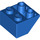 LEGO Blue Sklon 2 x 2 (45°) Převrácený s plochou distanční vložkou vespod (3660)