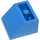 LEGO Blue Sklon 2 x 2 (45°) Převrácený s pevnou kulatou spodní trubkou