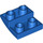 LEGO Blue Sklon 2 x 2 x 0.7 Zakřivený Převrácený (32803)