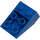LEGO Blue Sklon 2 x 3 (25°) Převrácený se spojeními mezi hřeby (2752 / 3747)
