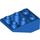 LEGO Blue Sklon 2 x 3 (25°) Převrácený bez spojení mezi čepy (3747)