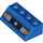 LEGO Blue Sklon 2 x 4 (45°) s Headlights a Black Lines Vzor s drsným povrchem (3037 / 82929)