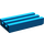 LEGO Blue Dlaždice 1 x 2 Mřížka (se spodní drážkou) (2412 / 30244)