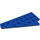 LEGO Blue Klín Deska 4 x 8 Křídlo Levá bez Stud Notch
