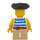 LEGO Boy Pirát s Tricorn Čepice Minifigurka