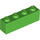 LEGO Bright Green Kostka 1 x 4 (3010 / 6146)