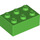 LEGO Bright Green Kostka 2 x 3 (3002)