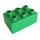 LEGO Bright Green Duplo Kostka 2 x 3 (87084)