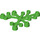 LEGO Bright Green Rostlina Listy 6 x 5 (2417)
