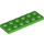 LEGO Bright Green Deska 2 x 6 (3795)