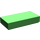 LEGO Bright Green Dlaždice 1 x 2 s Groove (3069 / 30070)