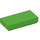 LEGO Bright Green Dlaždice 1 x 2 s Groove (3069 / 30070)