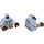 LEGO Bright Light Blue Minifig Trup (973 / 76382)