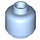 LEGO Bright Light Blue Minifigure Hlava (Zapuštěný masivní čep) (3274 / 3626)