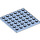 LEGO Bright Light Blue Deska 6 x 6 (3958)
