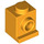 LEGO Bright Light Orange Kostka 1 x 1 s Světlomet a Bez slotu (4070 / 30069)