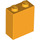 LEGO Bright Light Orange Kostka 1 x 2 x 2 s vnitřním držákem čepu (3245)