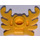 LEGO Bright Light Orange Krab (31577 / 33121)